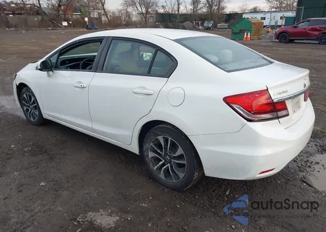 2014 Honda Civic Ex z USA, uszkodzony, nr VIN 2HGFB2F84EH538055